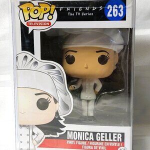 FRIENDS MONICA GELLER FUNKO POP # 263 FIGURE NIP NEW VINYL FIGURINE TV SHOW